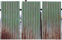 metal rusted corrugated plates 0002